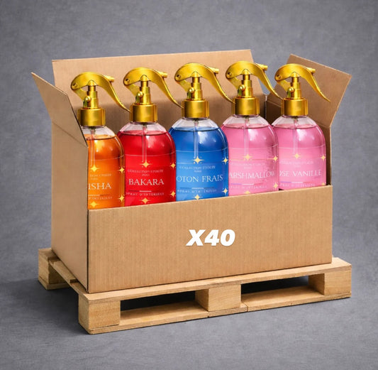 Lot de 40 spray textile - Collection étoilée (3,50€/l'u)