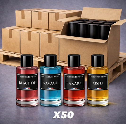 Lot de 50 parfums - Collection privée (4,50€/l'u)
